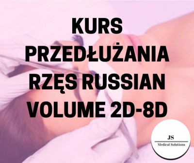 Kurs przedłużania rzęs Russian Volume 2D-8D