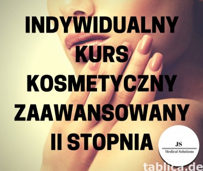 Indywidualny kurs kosmetyczny zaawansowany II stopnia