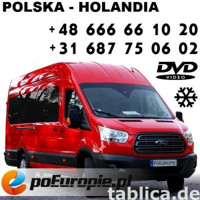 CODZIENNIE PRZEWÓZ OSÓB - POLSKA - HOLANDIA BELGIA NIEMCY