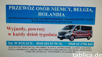 Busem do Niemiec i Holandii