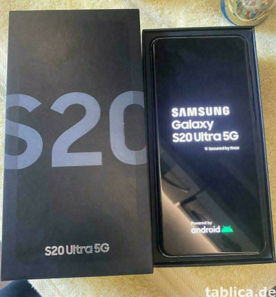 Samsung S20 128GB dla €400 i Samsung S20 Ultra 128GB = €450