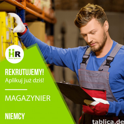 Praca w Niemczech- Magazynier