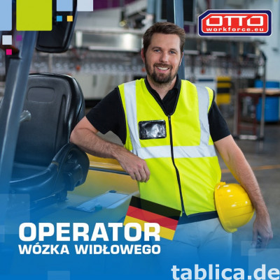 Operator wózka widłowego w Zörbig
