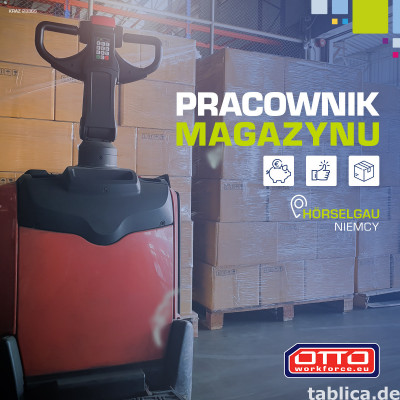 Praca na magazynie od zaraz zacznij juz w ten wtorek