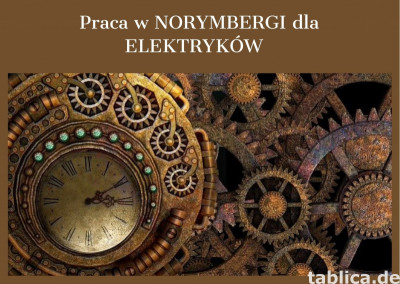 Praca w Norymbergi dla Elektryków