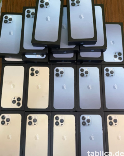 Apple iPhone 13 Pro = 700 EUR , iPhone 13 Pro Max = 750 EUR