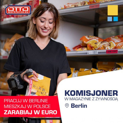 Praca na magazynie spożywczym - BONUS nawet 500€- Berlin!!