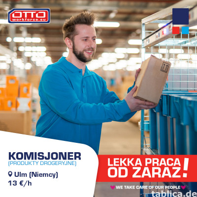 Zbieranie zamówień na produkty drogeryjne - 13 €/h, Ulm