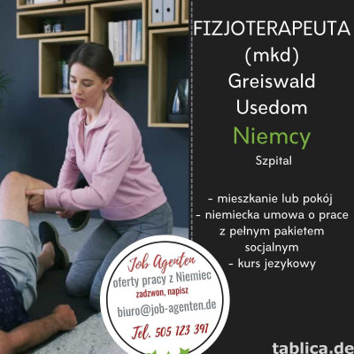 Oferta pracy dla fizjoterapeuty w szpitalu w Greiswald