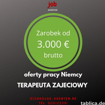 Praca dla terapeuty zajęciowego w Niemczech