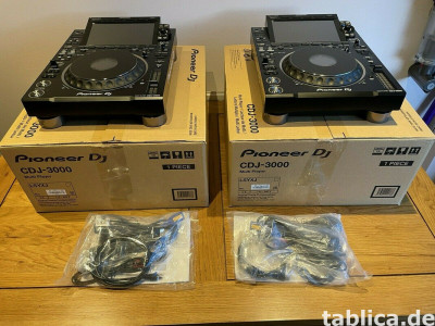 Pioneer CDJ-3000, Pioneer CDJ 2000NXS2, Pioneer DJM 900NXS2