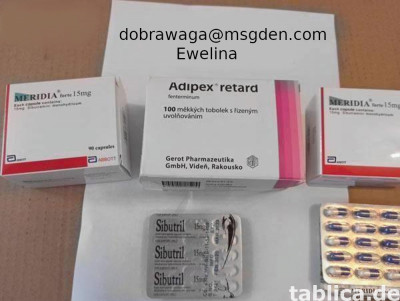 Oryginał Czeski Adipex Retard, Meridia 15, Zelixa