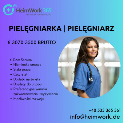 PIELĘGNIARKA | PIELĘGNIARZ