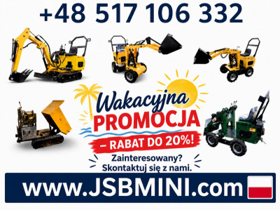 Ładowarka Koparka Wozidło - NOWE 2025 - Prosto od Producenta