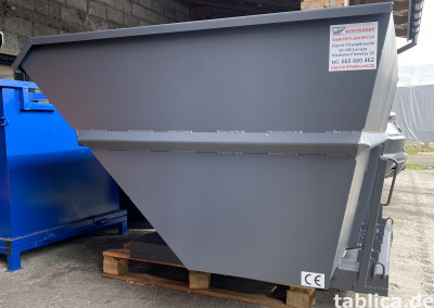 Selbstentladungscontainer 2,5m3