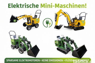 Elektryczna E Ładowarka E Koparka NOWE 2026 | Prosto od Prod