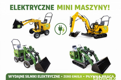 Elektryczna E Ładowarka E Koparka NOWE 2026 | Prosto od Prod