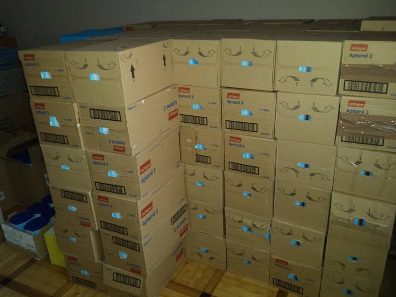 APTAMIL PRONUTRA 1,2,3,PRE,1+,2+,3+ 800g 0