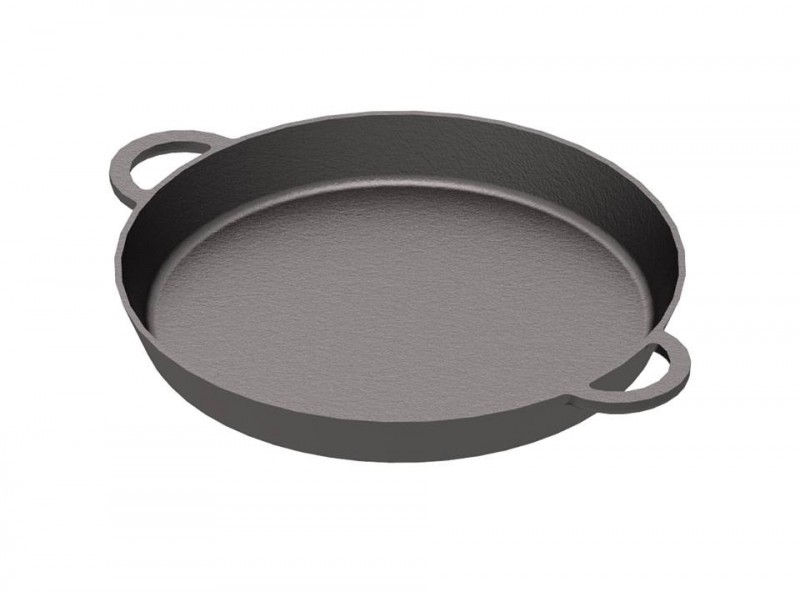 PATELNIA ŻELIWNA KOCIOŁEK GRILL 40cm PRODUCENT 0