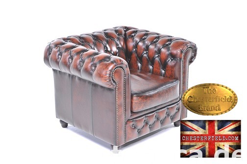 Chesterfield sofa 1 os Brighton antyczny braz 3
