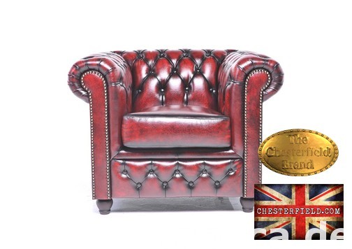 Chesterfield sofa 1 os Brighton antyczne bordo 0