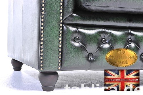 Chesterfield sofa 1 os Brighton zielen 3