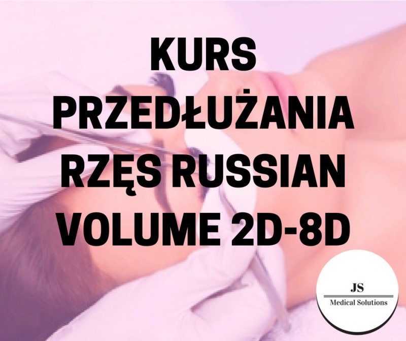 Kurs przedłużania rzęs Russian Volume 2D-8D 0