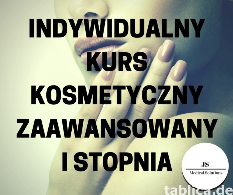 Indywidualny kurs kosmetyczny zaawansowany I stopnia 0