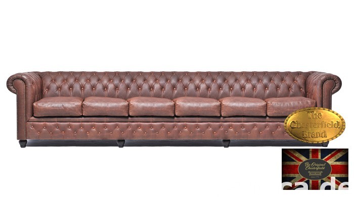 Chesterfield sofa vintage braz 0