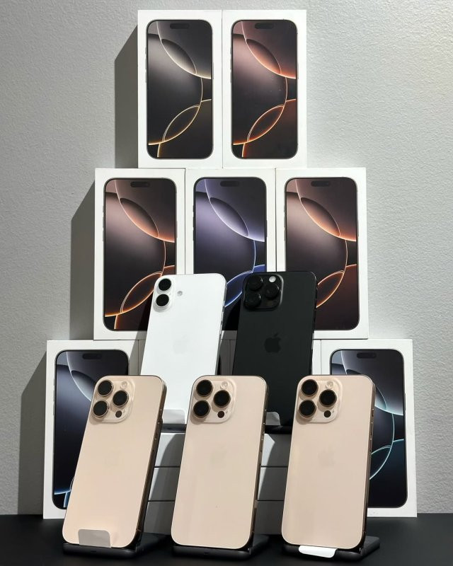 Apple iPhone 16 Pro Max dla 570EUR, iPhone 16 Pro dla 500EUR 1