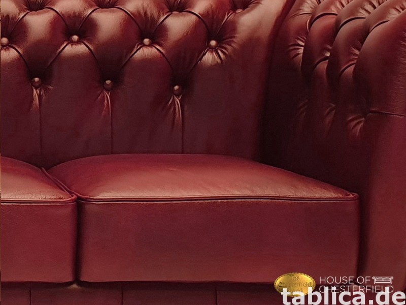 Chesterfield skorzana sofa 3 os NEW York 3