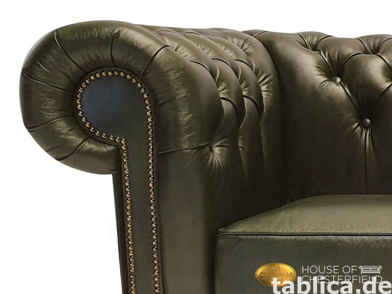 Chesterfield sofa 3 os zielen New York 3