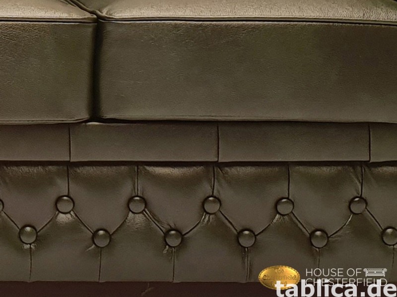 Chesterfield sofa 3 os zielen New York 4