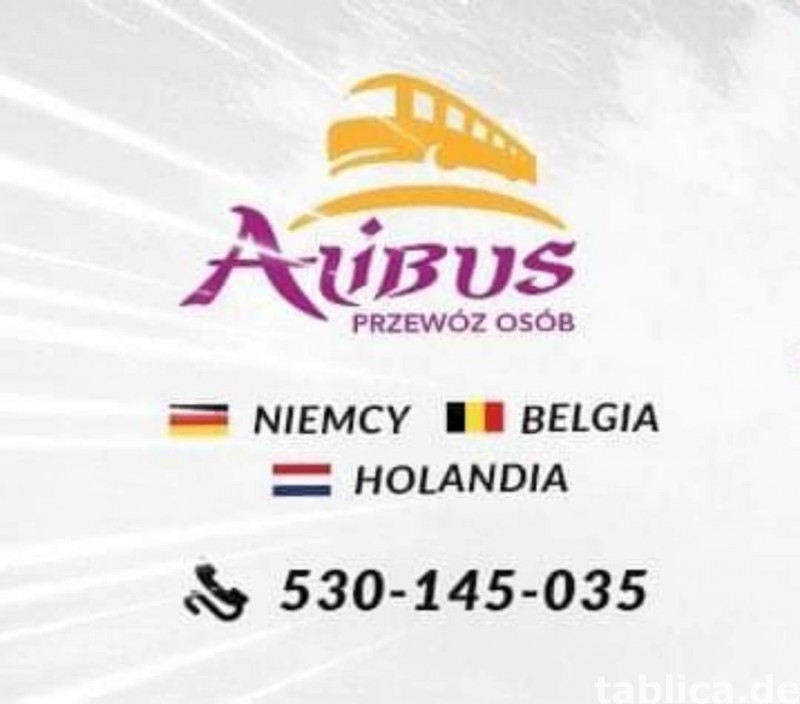 Przewóz Osób Polska-Niemcy-Holandia-Belgia 0