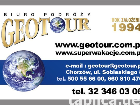 Bilety autokarowe do Niemiec ! Biuro Podróży Geotour 1