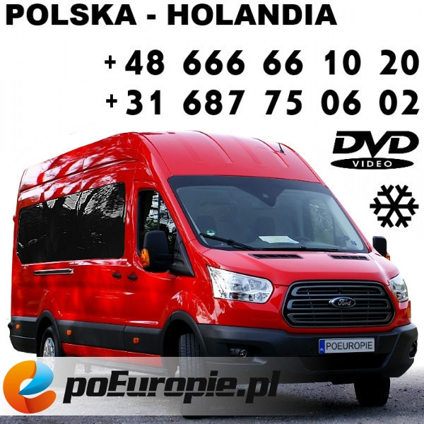 CODZIENNIE PRZEWÓZ OSÓB - POLSKA - HOLANDIA BELGIA NIEMCY 4