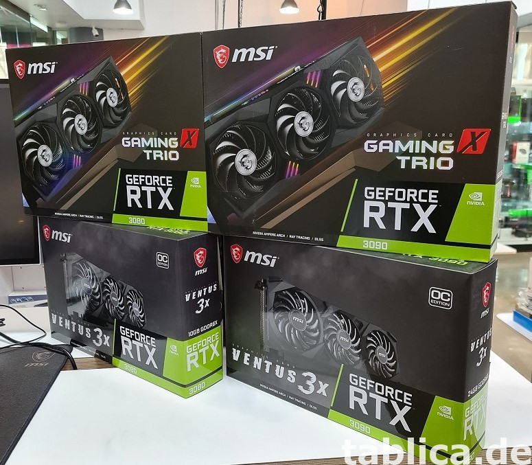 GEFORCE RTX 3090 / RTX 3080 / RTX 3070 / RTX 3060 Ti 3