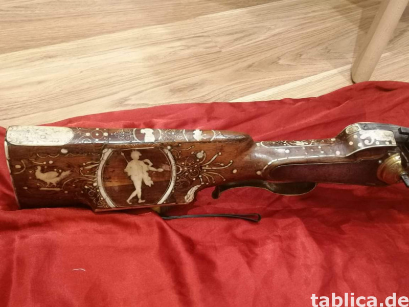 Cudna Strzelba-Cieszynka Karabin zamkiem kołowm z XVI-XVII. 4