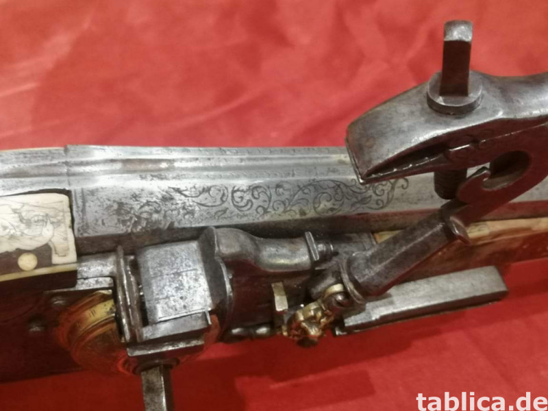 Cudna Strzelba-Cieszynka Karabin zamkiem kołowm z XVI-XVII. 7