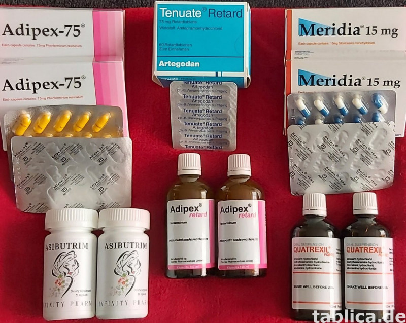 Sprzedam Meridia 15 mg oraz SIbutril Oryginalny czeski Adipe 0