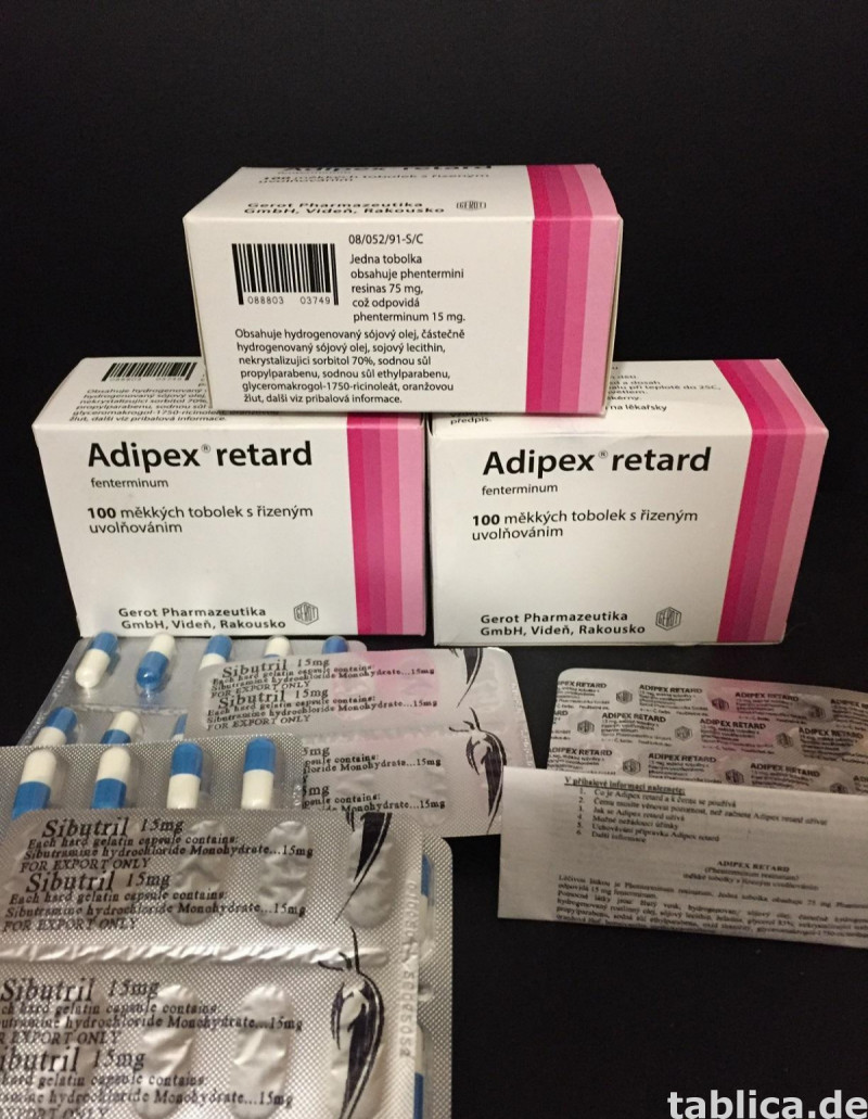 Adipex Retard 20mg Adipex, MERIDIA Phentermine SIBU 4
