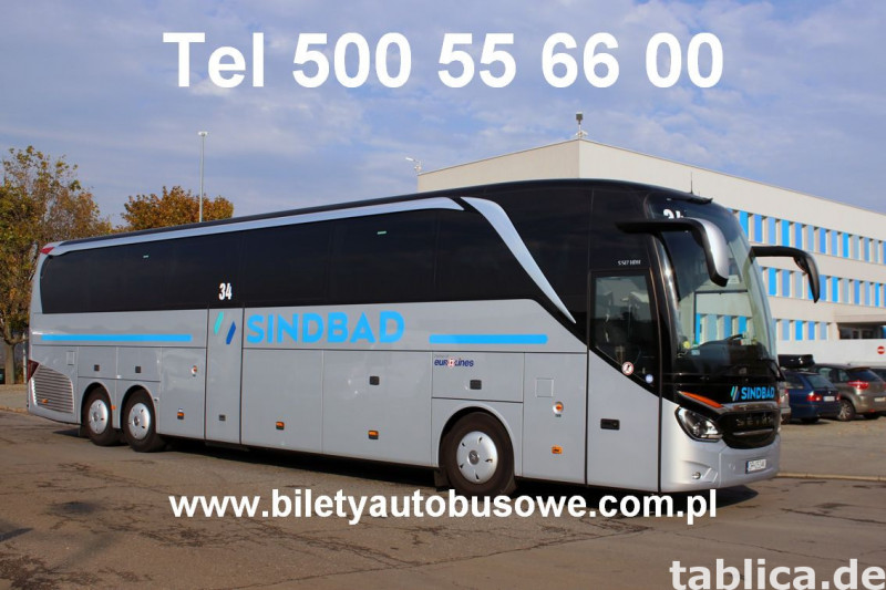 Bilety Autobusowe Sindbad oferuje biuro Geotour z Chorzowa  1