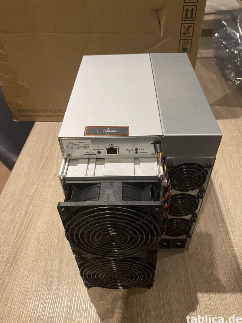 Bitmain Antminer KA3 166TH, L7 9050MH/s, Antminer S19 XP Hyd 4