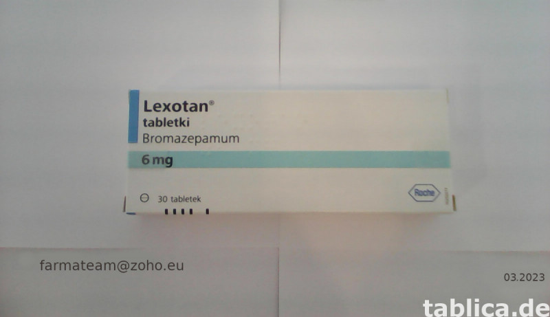  FarmaTeam - Lexotan 6mg, Nitrazepam GSK 5mg  Wysyłka w 24h  0