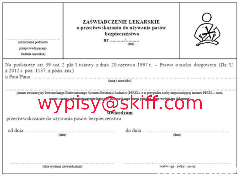 Jedź bez pasów bezpieczeństwa jeśli chcesz, LEGALNIE. 0