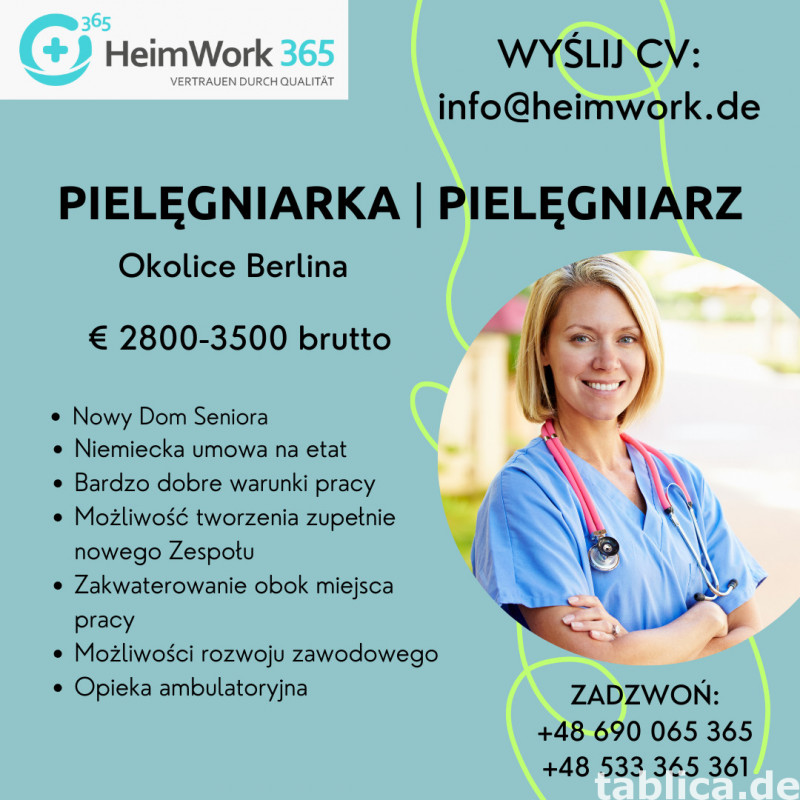 PIELĘGNIARKA | PIELĘGNIARZ 0