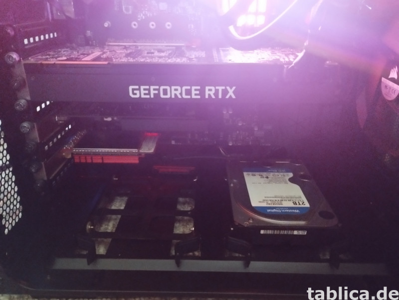 Gaming PC Dual Grafik Karte RTX 2080 Super 10gb + GTX 745 6G 3