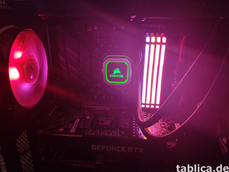 Gaming PC Dual Grafik Karte RTX 2080 Super 10gb + GTX 745 6G 4