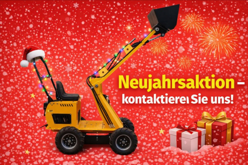 MINI-RADLADER MIT GERADEM ARM MS-L113FS JSB - DE 0