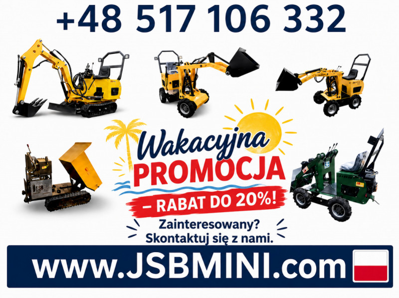 Ładowarka Koparka Wozidło - NOWE 2025 - Prosto od Producenta 0
